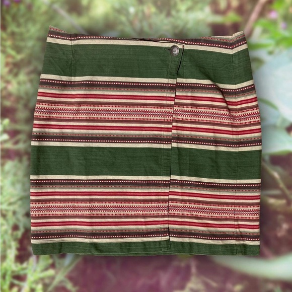 Vintage Gordon & James Wrap Skirt Sz L - Picture 2 of 5